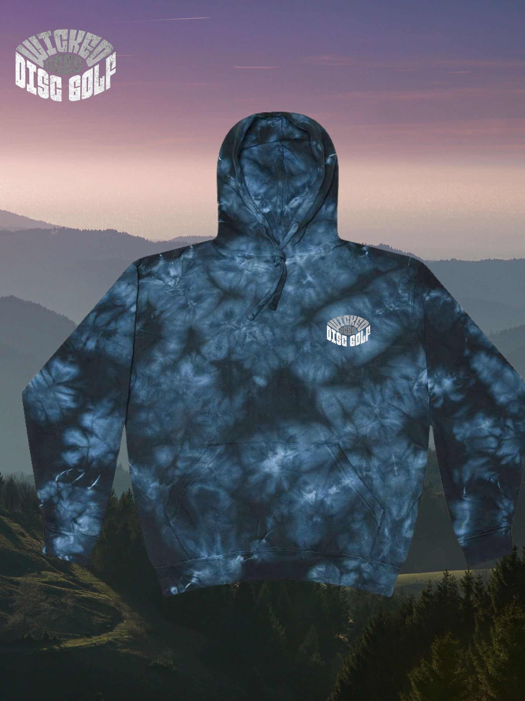 Wicked Aces Crystal Wash Hoodie image 1